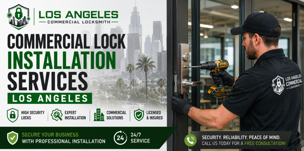 Commercial Lock Installation Services Los Angeles